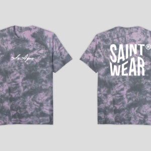 remera batik violeta