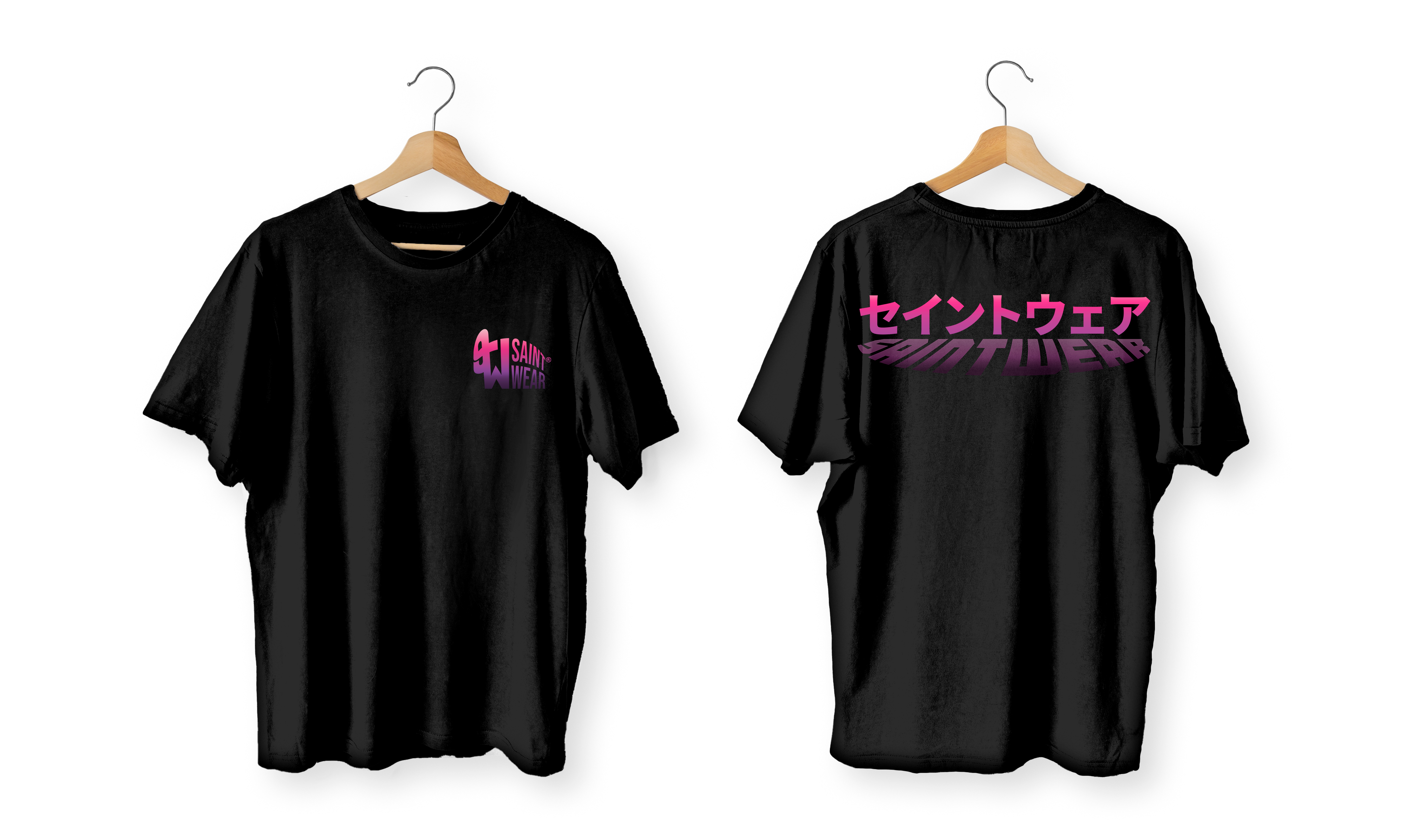 katakana overzised negro