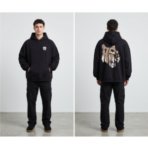 world champions buzo oversized negro
